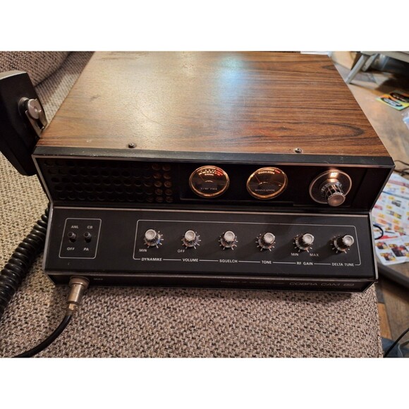 Vintage Cobra Cam 89 2-Way CB 23 Channel‎ Radio Japan Dynascan AM CB Transceiver - Picture 4 of 12